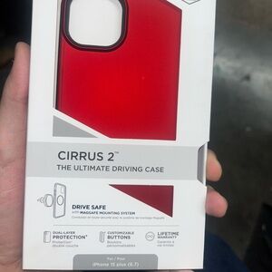 Red Phone Case for iPhone 15 Plus
